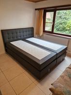 Lederen boxspring mio dormio 160x200, Gebruikt, Ophalen of Verzenden