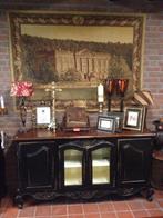 UNIEK massief DRESSOIR TV-MEUBEL Provence teak flamant, Ophalen, Nieuw