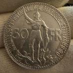 50 Frank Expo 1935 Medaille slag, Postzegels en Munten, Munten | België, Ophalen of Verzenden