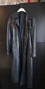 Long Manteau/ veste en cuir +- taille 40, Divers, Comme neuf, Enlèvement ou Envoi