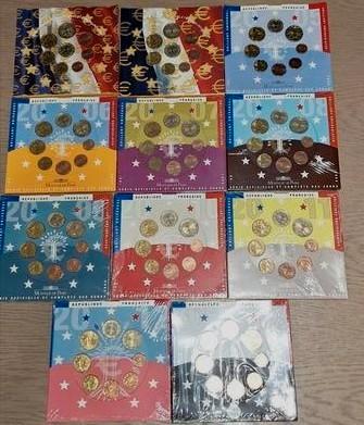 Serie DE 1CT À 2 EUROS DE FRANCE  FDC BU, Postzegels en Munten, Munten | Europa | Euromunten, Overige waardes, Frankrijk, Ophalen of Verzenden