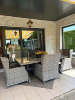 Tuinset Wicker van Bois le duc, Tuin en Terras, Ophalen, Zo goed als nieuw, Wicker, Tuinset