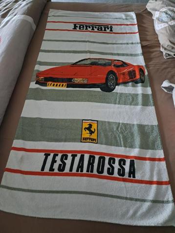 ferrari strandhanddoek beschikbaar voor biedingen