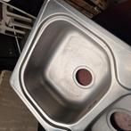 Inox dubbele pompbak FRANKE, Huis en Inrichting, Ophalen, Zo goed als nieuw