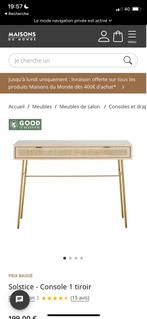 Console en rotin Maison du monde, Maison & Meubles, Tables | Dessertes, Comme neuf