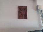 Houten uitgesneden paardenkop (wandbord) 50cm op 80cm, Huis en Inrichting, Ophalen, Zo goed als nieuw