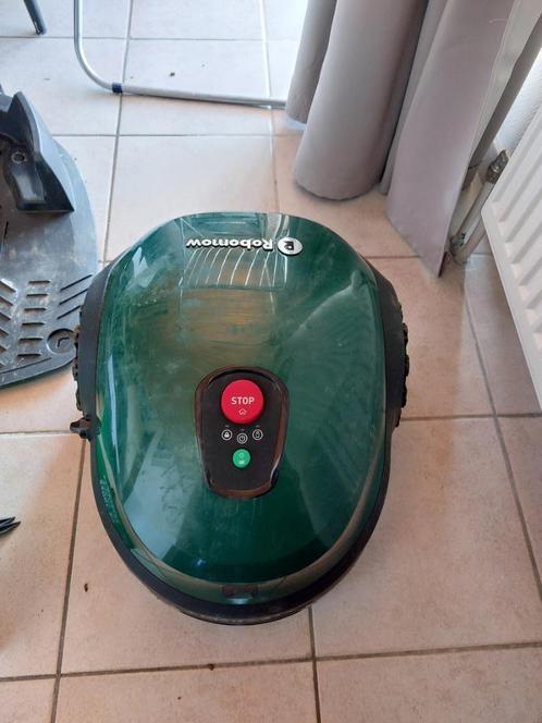Robot grasmaaier, Tuin en Terras, Robotmaaiers, Zo goed als nieuw, Minder dan 20 cm, Met regensensor, Ophalen