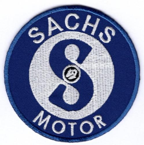 Sachs Motor stoffen opstrijk patch embleem #1, Motoren, Accessoires | Stickers, Verzenden