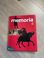 Memoria 4, Boeken, Ophalen of Verzenden, Gelezen