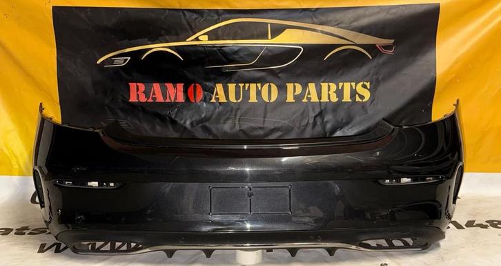 ACHTERBUMPER MERCEDES C KLASSE W205 COUPE AMG A2058858438, Auto-onderdelen, Carrosserie, Bumper, Mercedes-Benz, Achter, Gebruikt