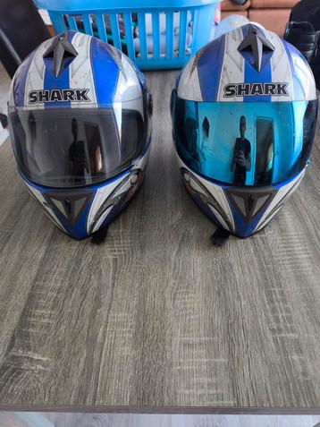 2x shark helm maat xs beschikbaar voor biedingen