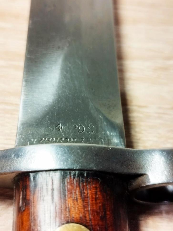 Lee Metford 1888 MKI Engelse bajonet met schede 150€, Verzamelen, Militaria | Algemeen, Landmacht, Verzenden