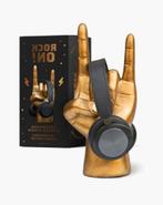 Rock On gouden koptelefoonhouder, Ophalen of Verzenden, Zo goed als nieuw