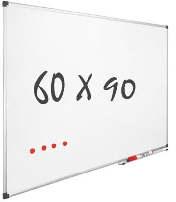  Whiteboard 60x90 cm - Magnetisch - Magneetbord / Memobord /