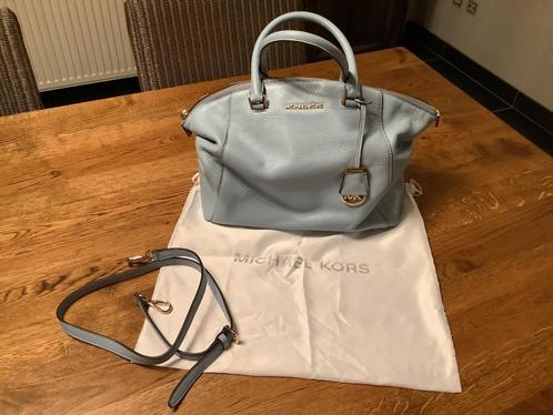 Micheal Kors handtas in licht blauw leder, Bijoux, Sacs & Beauté, Sacs | Sacs Femme, Comme neuf, Sac à main, Bleu, Enlèvement