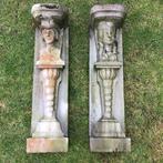 Set beelden/ kariatiden, Antiek en Kunst, Ophalen