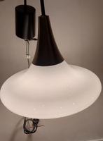 Vintage hanglamp Doria, Ophalen, Minder dan 50 cm, Retro, Glas