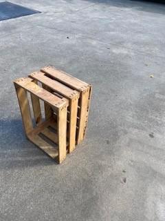 Houten fruitkisten, Ophalen, Minder dan 50 cm, 50 tot 100 cm, Zo goed als nieuw