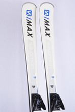 160; 170 cm ski's SALOMON E S/MAX 8, white/blue, grip walk, Sport en Fitness, Verzenden