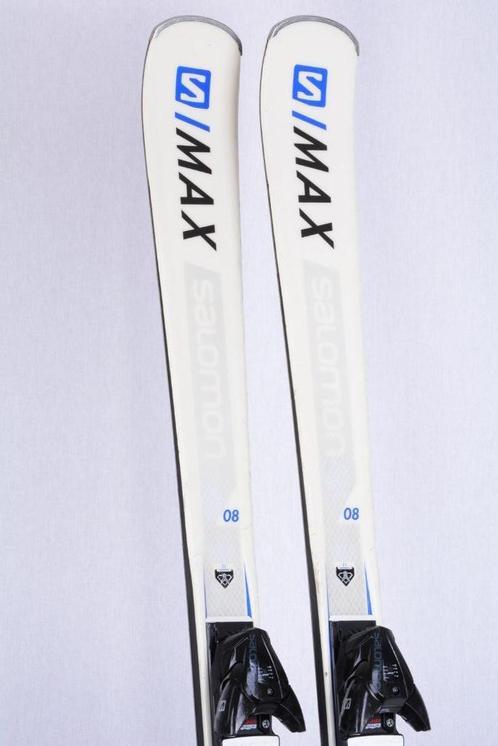 160; 170 cm ski's SALOMON E S/MAX 8, white/blue, grip walk, Sport en Fitness, Skiën en Langlaufen, Verzenden