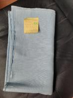Pièce de tissu : LIN-VISCOSE, Bleu, Lin, Envoi, 120 cm ou plus