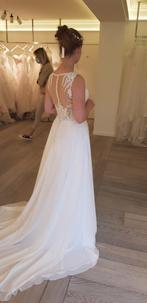 Trouwkleed maat 38, Ophalen, Wit, Trouwjurk