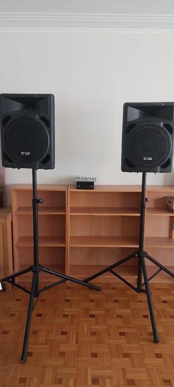 SET complet SONO : baffles + ampli + table de mixage beschikbaar voor biedingen