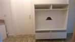 Wit TV meubel van Ikea (serie Besta), Ophalen, 100 tot 150 cm, 100 tot 150 cm, Zo goed als nieuw
