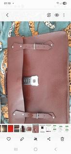 Cartable vintage, Cuir