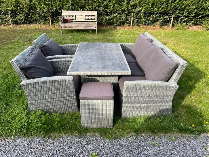 Tuinset / loungeset / dining set, Tuin en Terras, Tuinsets en Loungesets, Zo goed als nieuw, Loungeset, Ophalen
