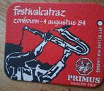 bierviltje Primus - Festivalcatraz 1984, Verzamelen, Biermerken, Ophalen of Verzenden, Nieuw