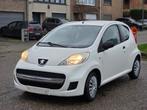 PEUGEOT 107/1.0i/AVEC CONTROL TECHNIQUE/CARNET/1ier PROPRIO, Auto's, Voorwielaandrijving, 4 zetels, Stof, 50 kW