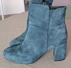 Blauwe laarsjes CKS 7cm hak maat 41, Ophalen, Blauw, Lage of Enkellaarzen, Zo goed als nieuw
