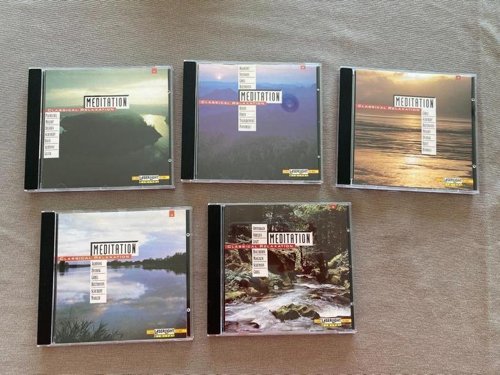 10 CD Meditatie en Ontspanning Klassiek, Cd's en Dvd's, Cd's | Meditatie en Spiritualiteit, Gebruikt, Muziek instrumentaal, Boxset