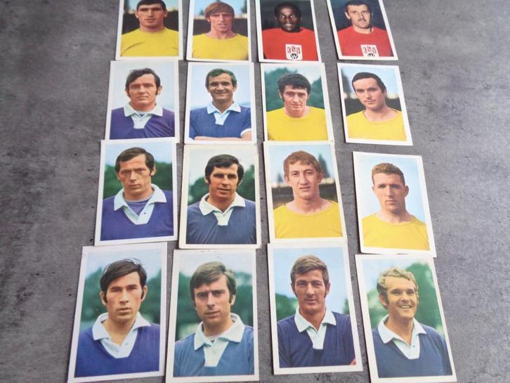 images de football de 1970/1971, édition Vanderhout 16x, Hobby & Loisirs créatifs, Autocollants & Images, Envoi