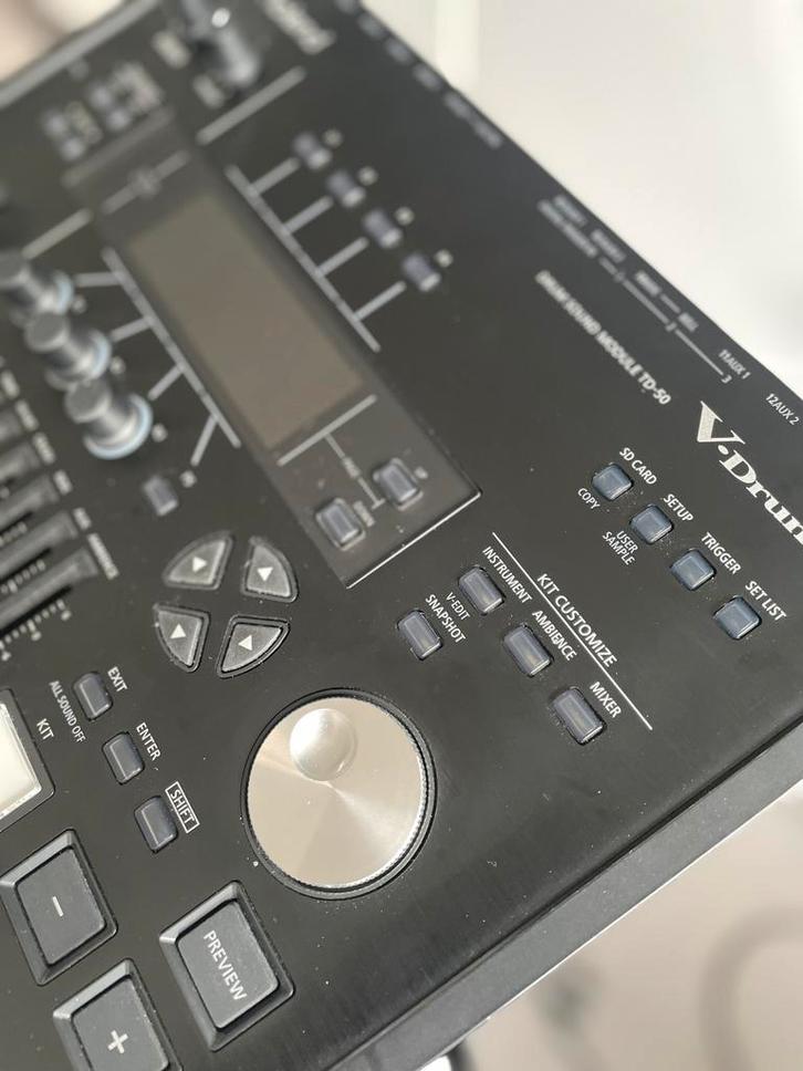 Roland TD-50 Module, PD-140DS, CY-18DR, Muziek en Instrumenten, Drumstellen en Slagwerk, Zo goed als nieuw, Roland, Elektronisch