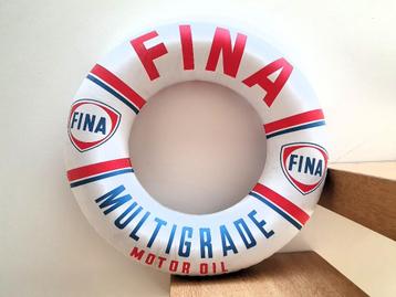 Bouée vintage - Fina Motor Oil, Enlèvement
