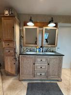 Complete wastafelset, Huis en Inrichting, Badkamer | Badkamermeubels, Ophalen, Wastafelkast