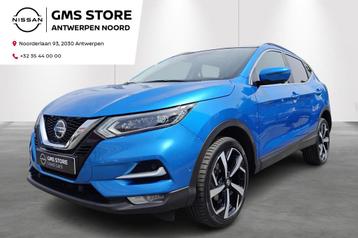 Nissan Qashqai 1.5 dCi Tekna - incl 2 jaar KARE, Auto's, Stof, Gebruikt, 4 cilinders, Parkeersensor