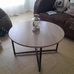 Coffee table industrial design, Neuf, Moins de 50 cm, Enlèvement ou Envoi, Rond