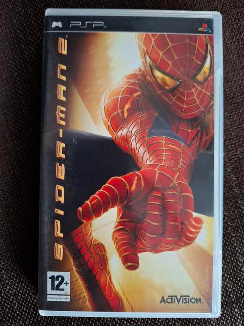 PSP spiderman 2 (compleet), Games en Spelcomputers, Games | Sony PlayStation Portable, Zo goed als nieuw, Ophalen of Verzenden