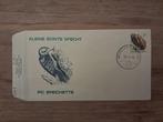 FDC 2349, kleine bonte specht, Buzin, Met envelop, Ophalen of Verzenden, Gestempeld, 1e dag stempel