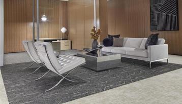 Nieuwe Design tapijttegels van Interface Angular Times beschikbaar voor biedingen