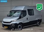 Iveco Daily 35S21 210PK L2H2 Dubbel Cabine Trekhaak Camera A, Auto's, Bestelwagens en Lichte vracht, Te koop, Zilver of Grijs