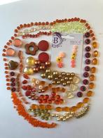 Lot de 360 perles orange et jaune, Hobby en Vrije tijd, Nieuw, Kraal, Ophalen of Verzenden