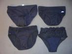 lot 4 periode slipjes, Kleding | Dames, Ondergoed en Lingerie, Verzenden, Zwart, Slip