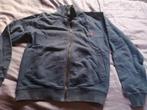 Blauwe sweater met rits quicksilver small, Ophalen of Verzenden, Gedragen