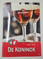 De koninck emaillebord, Verzamelen, Biermerken, Ophalen of Verzenden, De Koninck