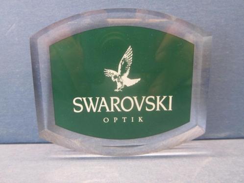 Swarovski Decoratieve display optik, 8cm. Met adelaar logo !, Verzamelen, Swarovski, Nieuw, Figuurtje, Ophalen of Verzenden