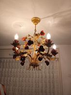 lustre vintage fer forgé, Hollywood regency, Enlèvement, Utilisé, Métal